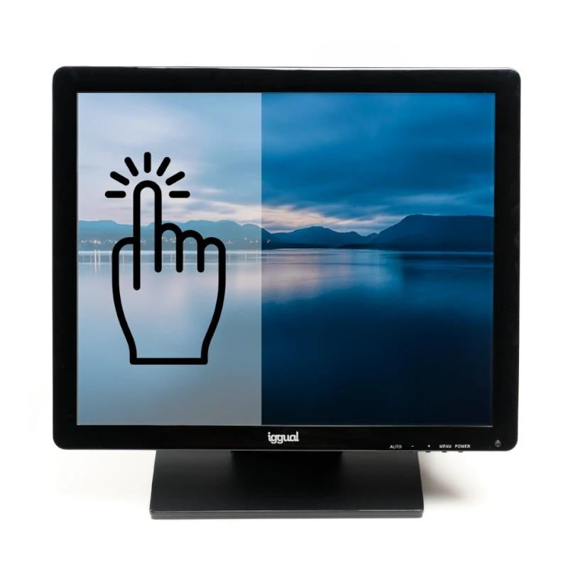 Monitor iggual táctil resistivo 19" USB VGA HDMI